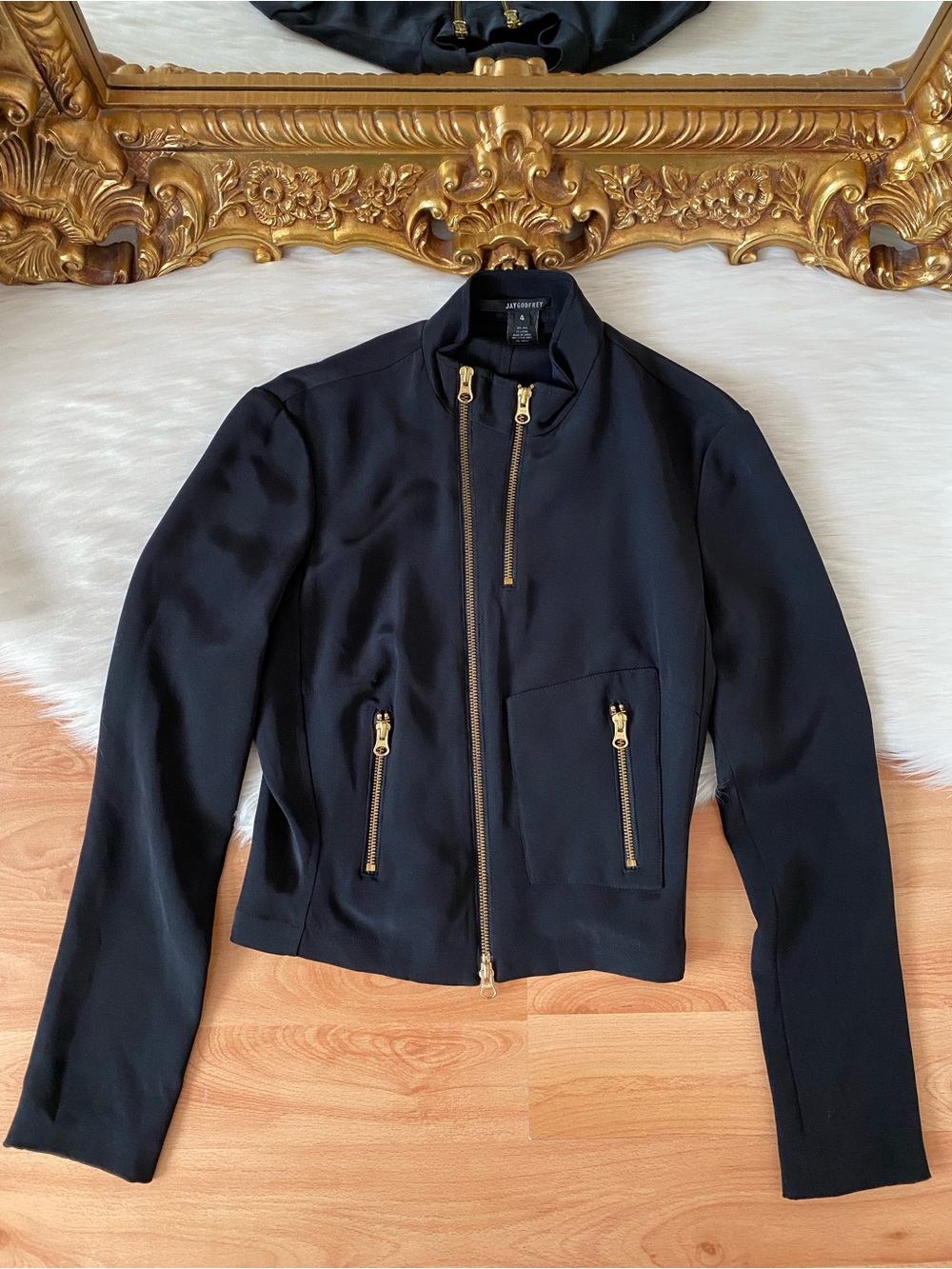 Jay Godfrey Silk Jacket